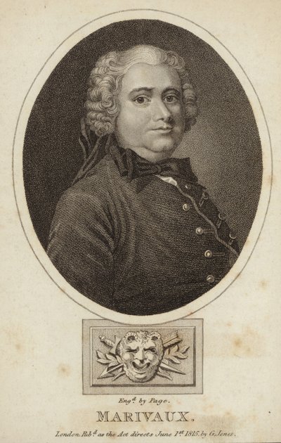 Pierre de Marivaux - Romancier et dramaturge français (1688-1763) - French School