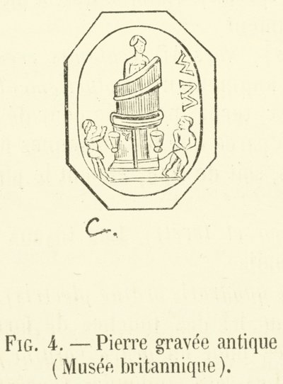 Pierre gravée antique, Musée britannique - French School