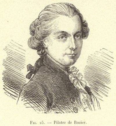 Pilatre de Rozier - French School