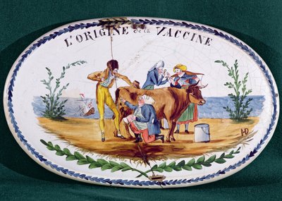 Plaque représentant L