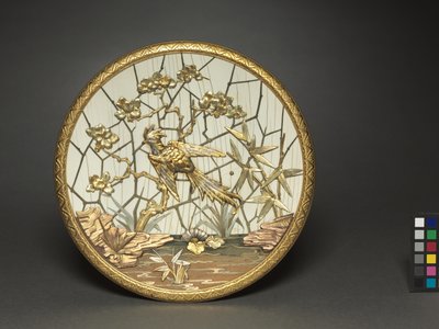 Plaque, fabriquée par Firm of Veuve Ferdinand Duvinage, vendue par Alphonse Giroux, c.1880 - French School
