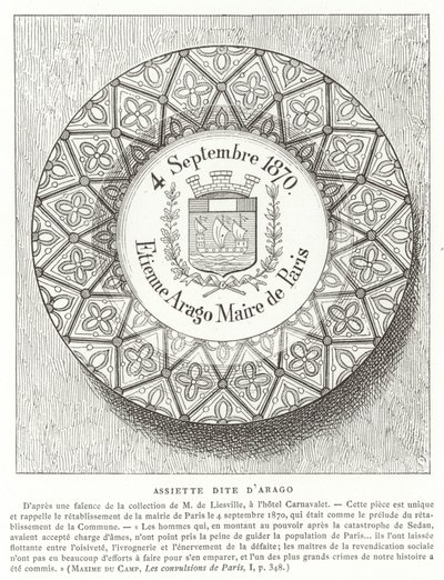Plaque au nom d
