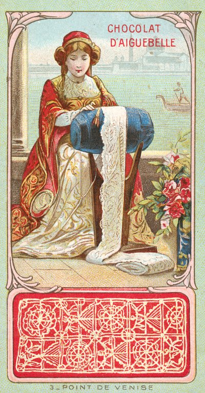Dentelle Point de Venise - French School