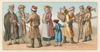 Costume polonais - French School