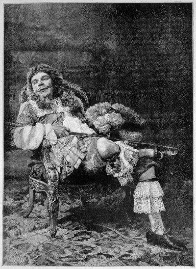 Poppy dans le rôle de Mascarille dans « Les Précieuses ridicules » de Molière - French School