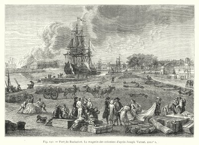 Port de Rochefort, Le magasin des colonies (d