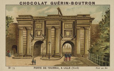 Porte de Tournai, à Lille, Nord - French School