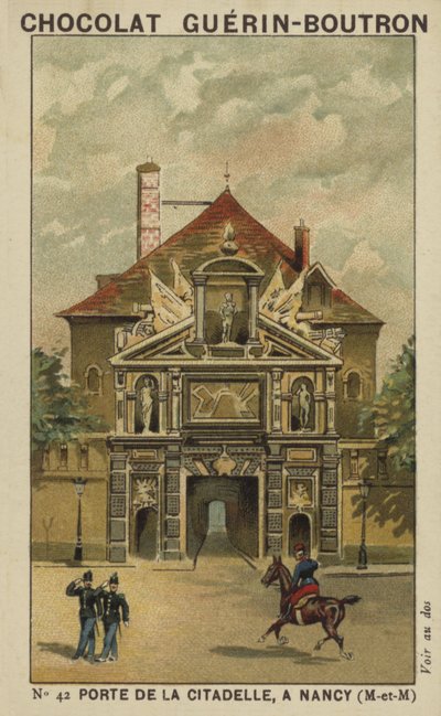 Porte de la Citadelle, à Nancy, Meurthe-et-Moselle - French School