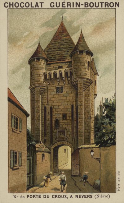 Porte du Croux, à Nevers, Nièvre - French School