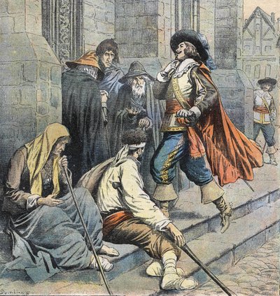Porthos retournant à l