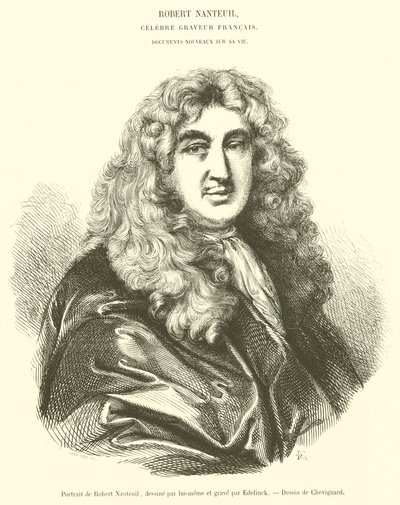 Portrait de Robert Nanteuil - French School