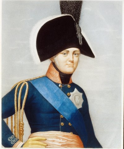 Portrait du tsar Alexandre I Pavlovitch - French School