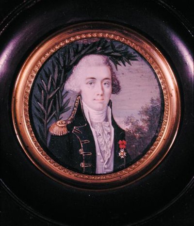 Portrait miniature de Jean-Baptiste d