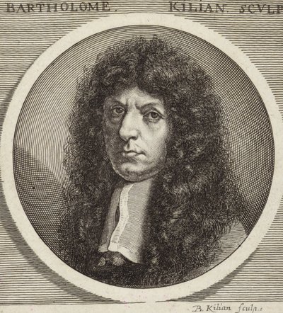 Portrait de Bartholome Kilian - French School