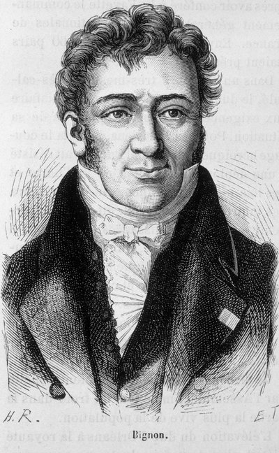 Portrait de Bignon - dans « L