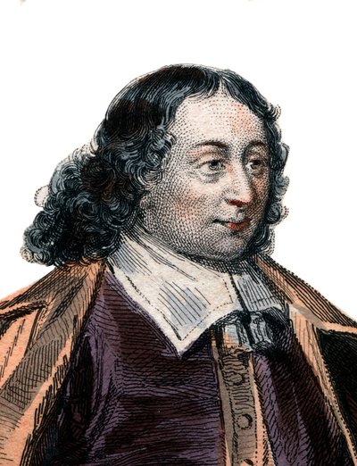 Portrait de Blaise Pascal (1623-1662) - French School