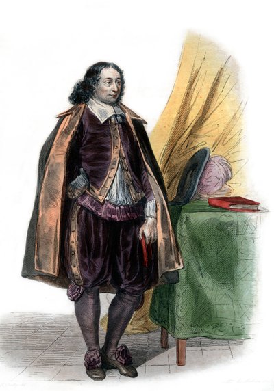 Portrait de Blaise Pascal (1623-1662) - French School