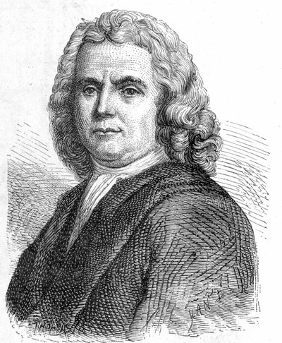 Portrait de Hermann Boerhaave (1668 - 1738), médecin et chimiste néerlandais (partisan de l