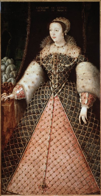 Portrait de Catherine de Médicis - French School
