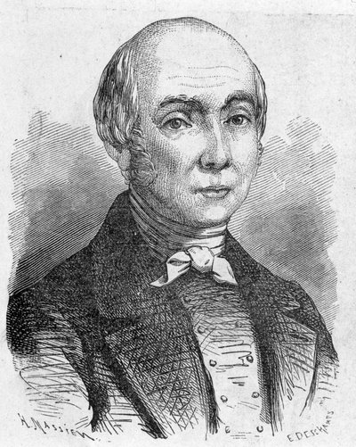 Portrait de Charles Dallery (1754 - 1835) - dans « Album de la Science ; savants illustres ; Grandes découvertes » 1896 - French School
