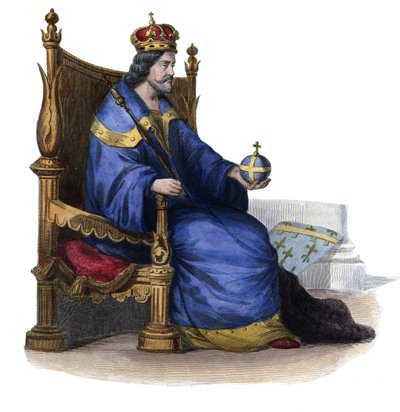 Portrait de Charles Ier de Naples - French School