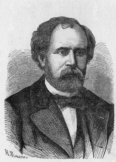 Portrait de Charles Laurent - Album de la Science; savants illustres; Grandes découvertes 1896 - French School