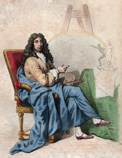 Portrait de Charles Le Brun (1619-1690), peintre et théoricien de l