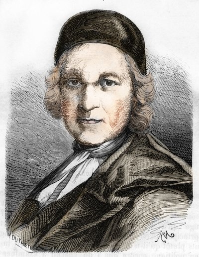 Portrait de Charles de Saint-Évremond - French School