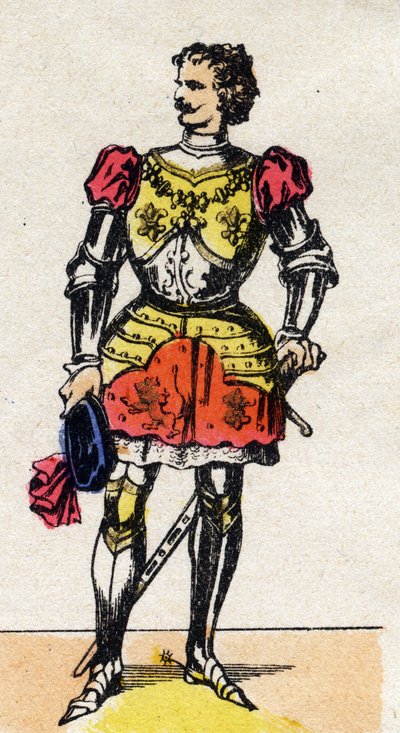 Portrait de Charles le Téméraire (1433-1477) duc de Bourgogne en 1467. - French School