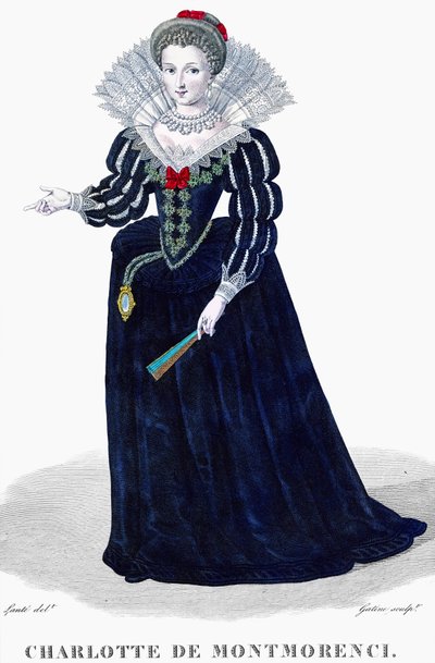 Portrait de Charlotte de Montmorency - French School