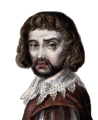 Portrait de Claude Gellee dit Le Lorrain (1600-1682) - French School