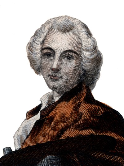 Portrait de Claude Joseph Vernet (1714-1789) - French School