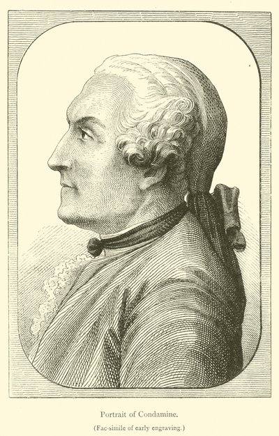 Portrait de Condamine - French School