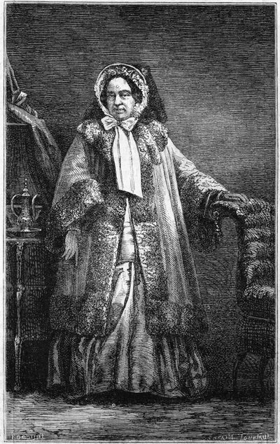 Portrait de la Comtesse Dash (Anne Gabrielle de Cisternes de Cutiras, Vicomtesse de Poilloue de Saint Mars) - French School