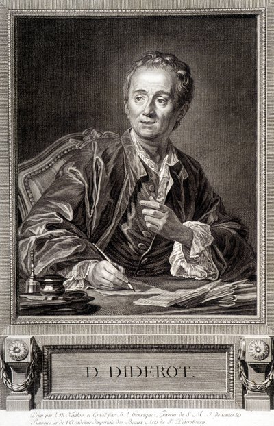 Portrait de Diderot de l