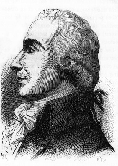 Portrait de Dominique Joseph Garat (1749-1833) avocat, journaliste et philosophe français - French School