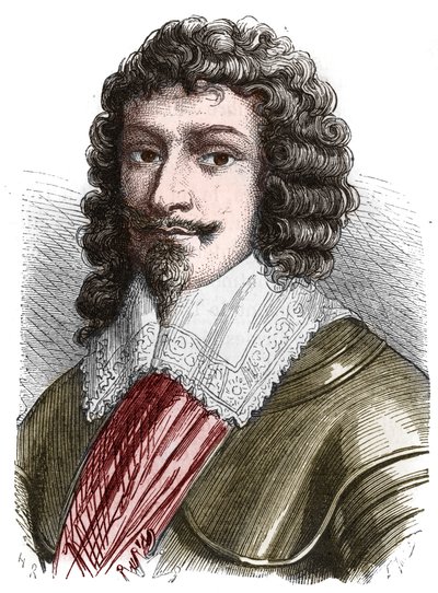 Portrait du duc Henri II de Montmorency (1595-1632). Gravure de la fin du XIXe siècle - French School