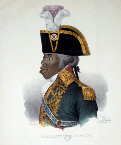 Portrait de François Dominique Toussaint dit « Toussaint-Louverture » - French School