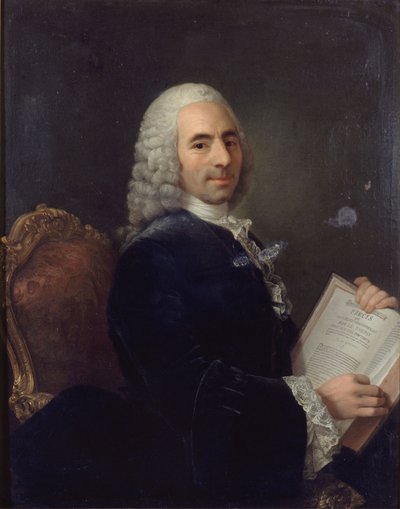 Portrait de François Quesnay (1694-1774) médecin de Louis XV et physiocrate, après 1743 - French School