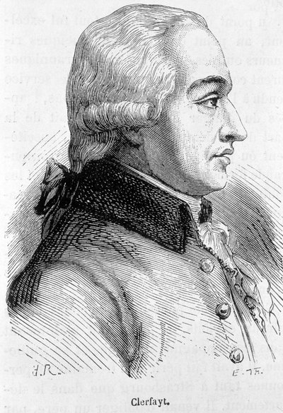 Portrait de François de Croix Comte de Clerfayt, feld-maréchal autrichien - dans « L