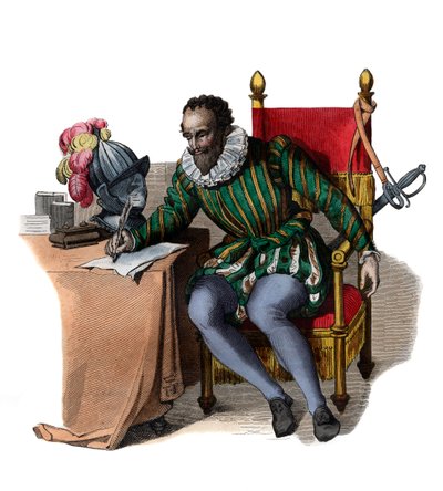 Portrait de François de Malherbe (1555-1628) - French School