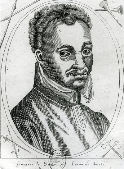 Portrait de François de Beaumont, Baron des Adrets - French School