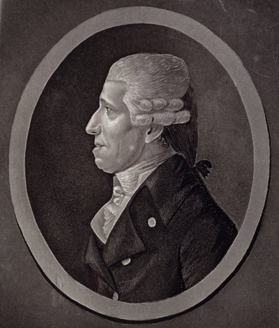 Portrait de Franz Joseph Haydn (1732-1809) - French School