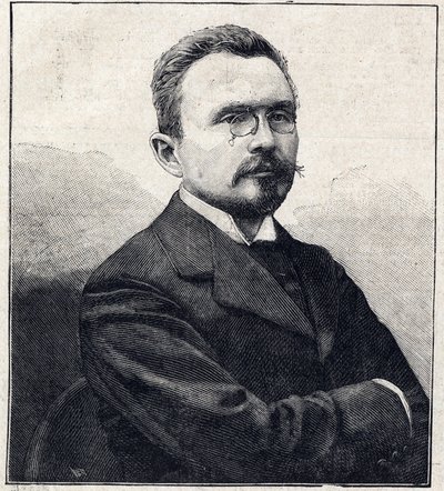 Portrait de Gabriel Albert Auguste Hanotaux, diplomate, historien et homme politique français (1853-1944) - French School