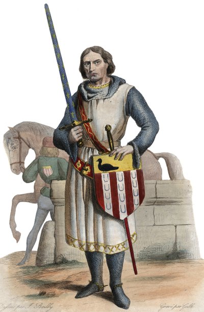 Portrait de Gaucher V de Châtillon - French School