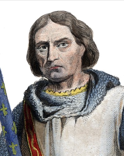 Portrait de Gaucher V de Châtillon - French School