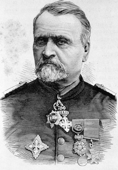 Portrait du général Emmanuel - Félix de Wimpffen (ou Wimpfen) - French School