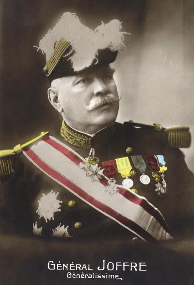 Portrait du général Joseph Joffre (1852 - 1931) - French School