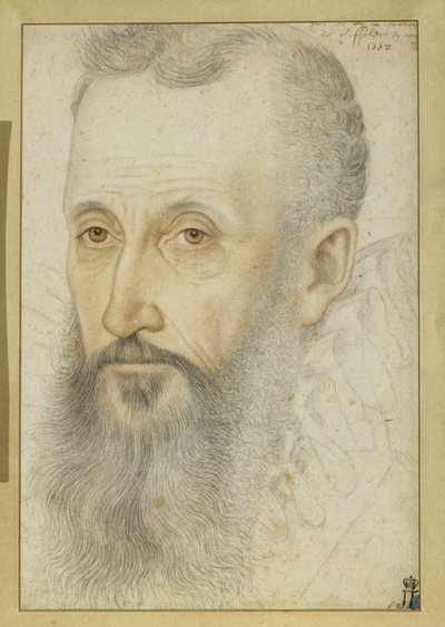 Portrait de George Talbot, 6e comte de Shrewsbury (1528-90) - French School