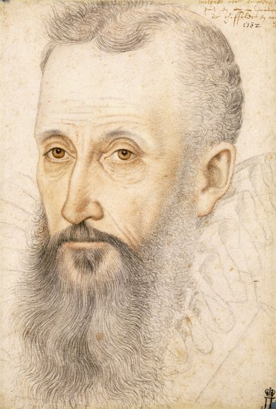 Portrait de George Talbot, Comte de Shrewsbury, c.1582 - French School
